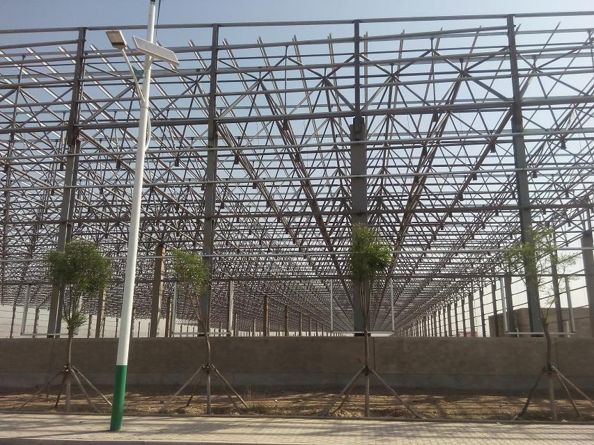 阆中汽车工业厂房网架